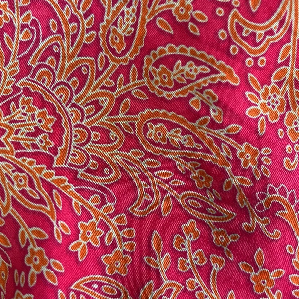 GAP Paisley Silk Skirt Size M - Picture 4 of 4